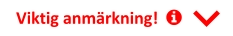 Viktig anmärkning!     